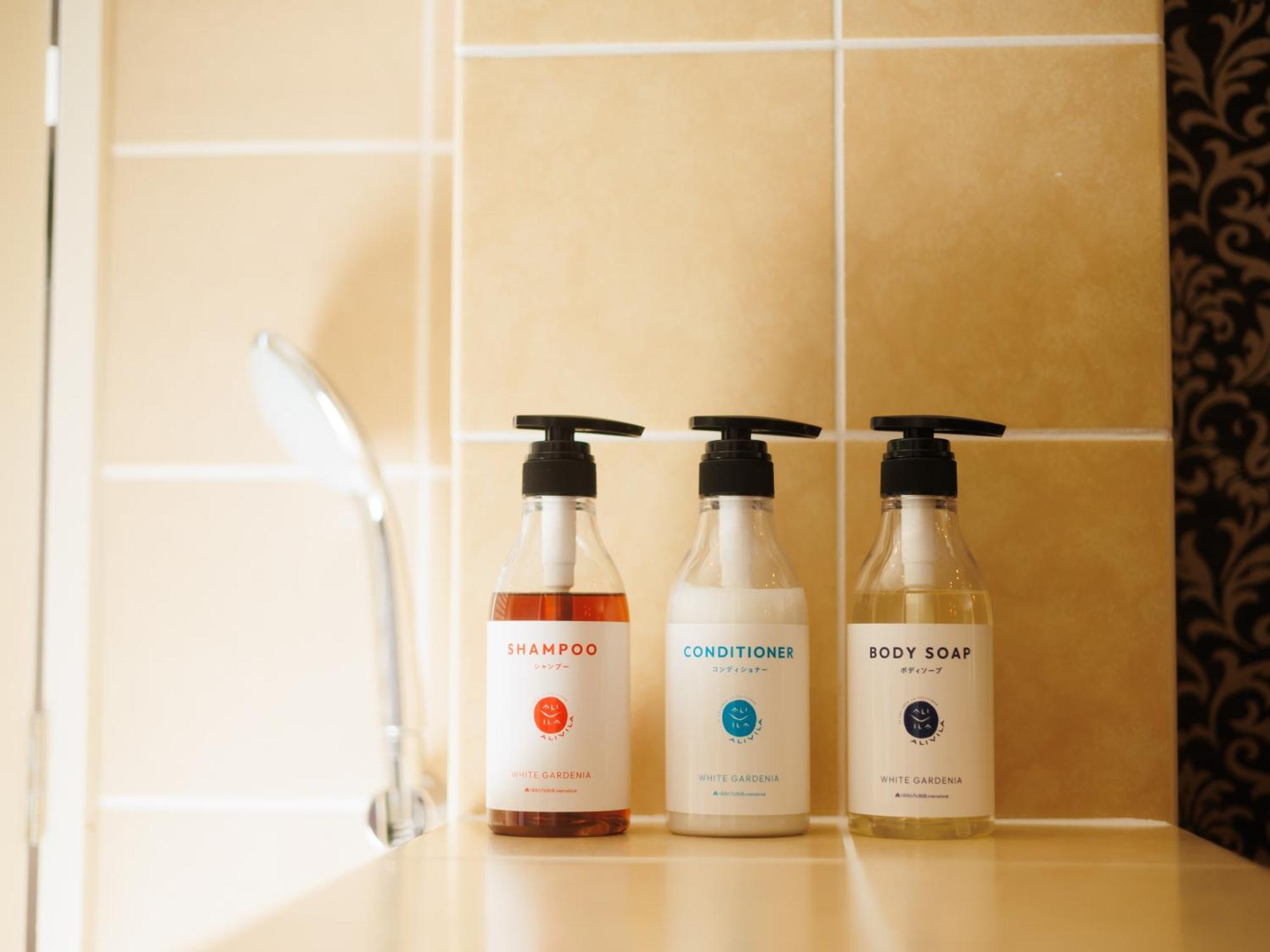 Hotel Nikko Alivila Yomitan Exterior foto Shampoo, conditioner and body soap